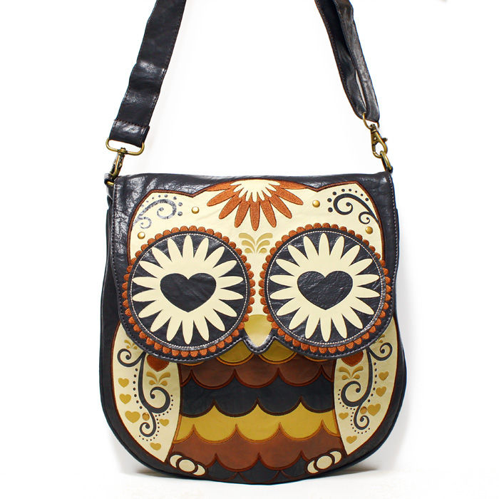 Loungefly Heart Eyes Owl Crossbody Bag