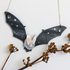 Long-Eared Bat Necklace