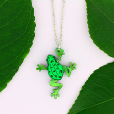 Common Frog Charm Necklace